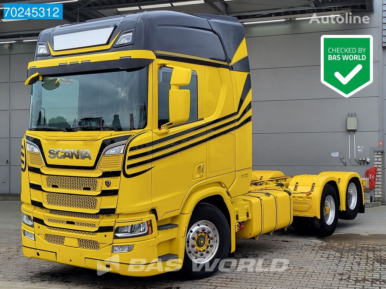 Φορτηγού σασί Scania R730 6X2 Retarder CR20H Liftachse ADR Alcoa s ACC