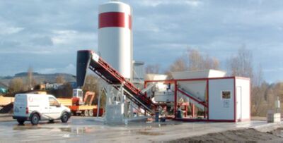 Stationary Concrete Batching Plant SUMAB K-40