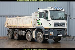 ανατρεπόμενο φορτηγό MAN TGA 35.430, 8x4, 32 TONS, MEILLER KIPPER