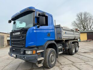 ανατρεπόμενο φορτηγό Scania G450 6x6 Meiller Bordmatik, 2015 year