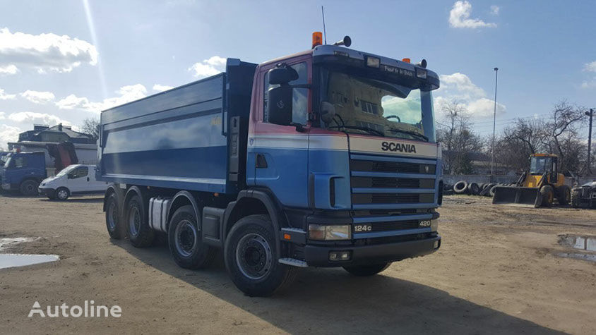 ανατρεπόμενο φορτηγό Scania R 124