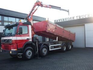 ανατρεπόμενο φορτηγό Volvo FM 12.380 8x4 Tipper Crane Atlas Terex 125.2 A2