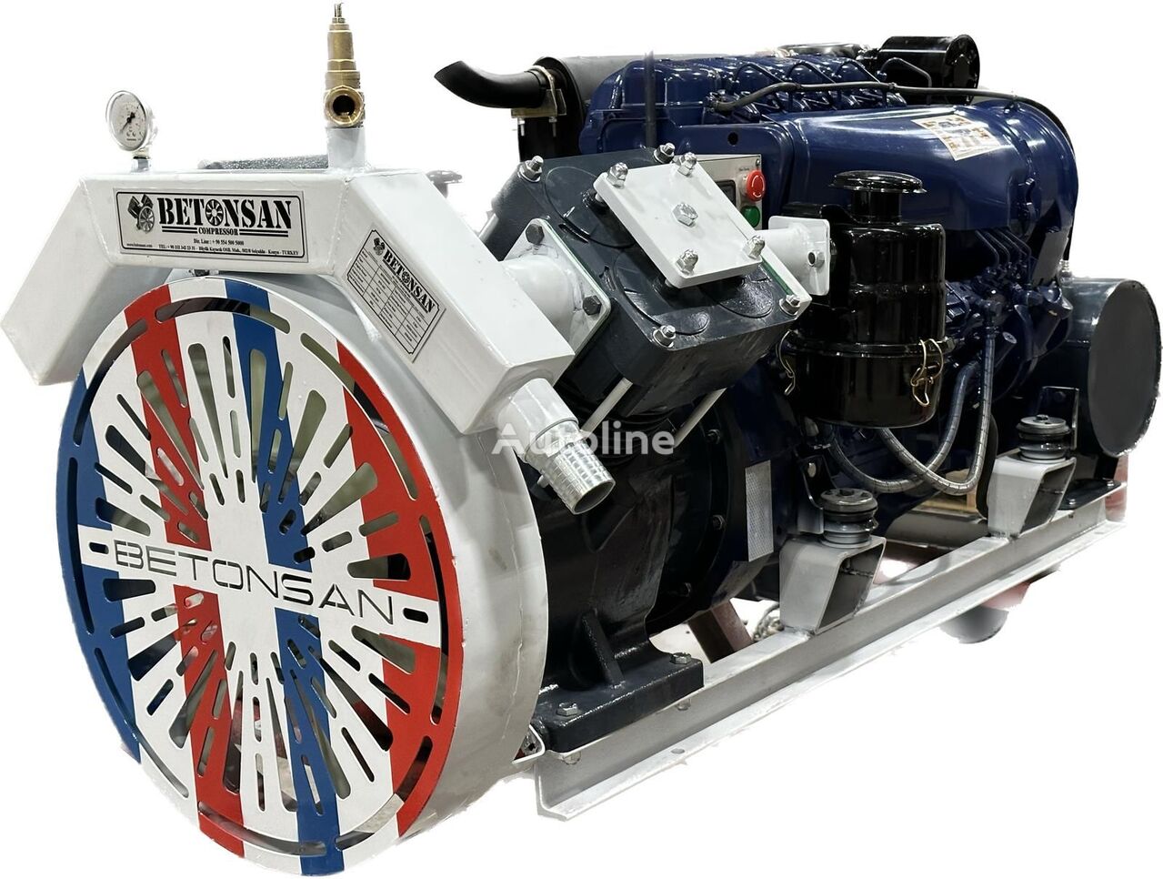 βυτίο για κομπρεσέρ αέρος Betonsan Diesel Compressor