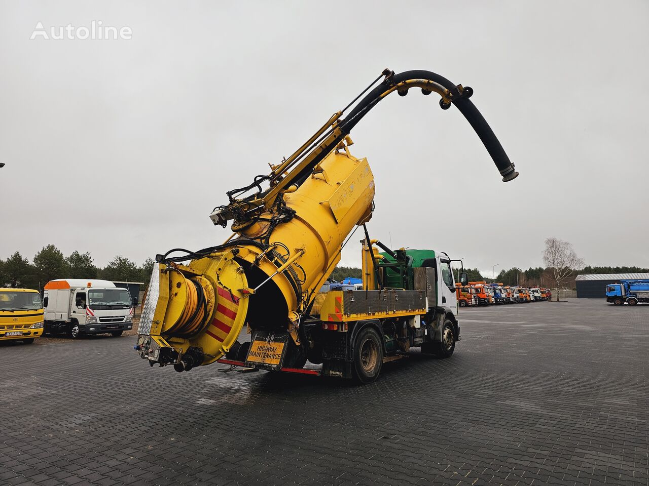 αποφρακτικό μηχάνημα Volvo FULLER TANKERS 2008 WUKO for collecting liquid waste