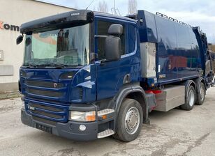 απορριμματοφόρο Scania P280 śmieciarka trzyosiowa NTM 19m3 EURO 5