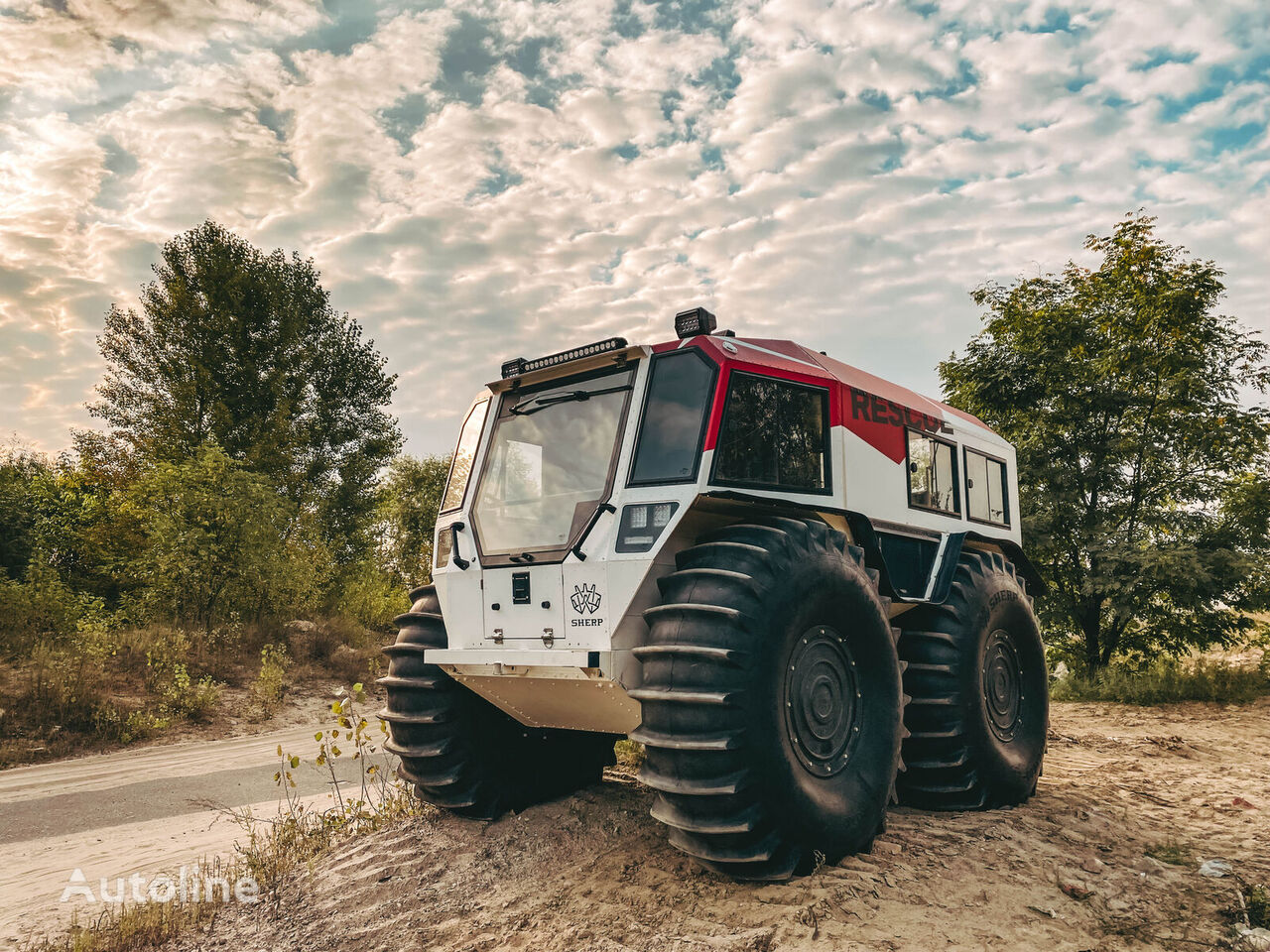 καινούριο όχημα παντός εδάφους Sherp Search & Rescue UTV, all-terrain vehicle