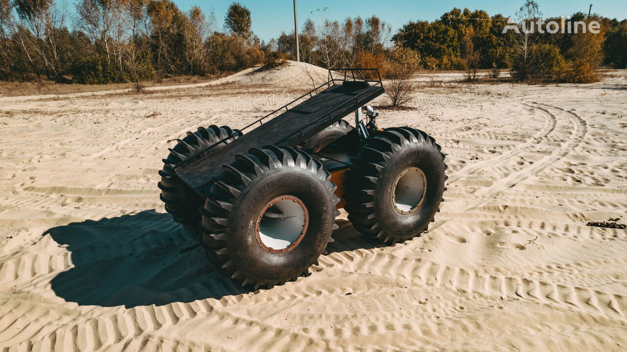 καινούριο όχημα παντός εδάφους Sherp UGV - new electric model