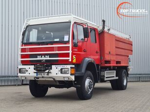 πυροσβεστικό όχημα MAN 18.280 4x4- 7.000 ltr water - 200 ltr Foam - Brandweer, Feuerweh