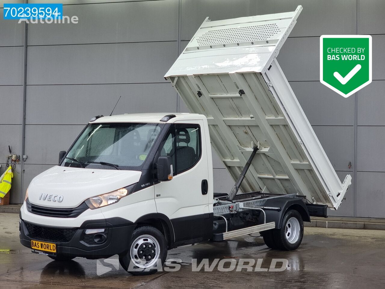 ανατρεπόμενο φορτηγό < 3.5τ IVECO Daily 35C12 Kipper 3500kg trekhaak Airco Cruise Tipper Benne Kie