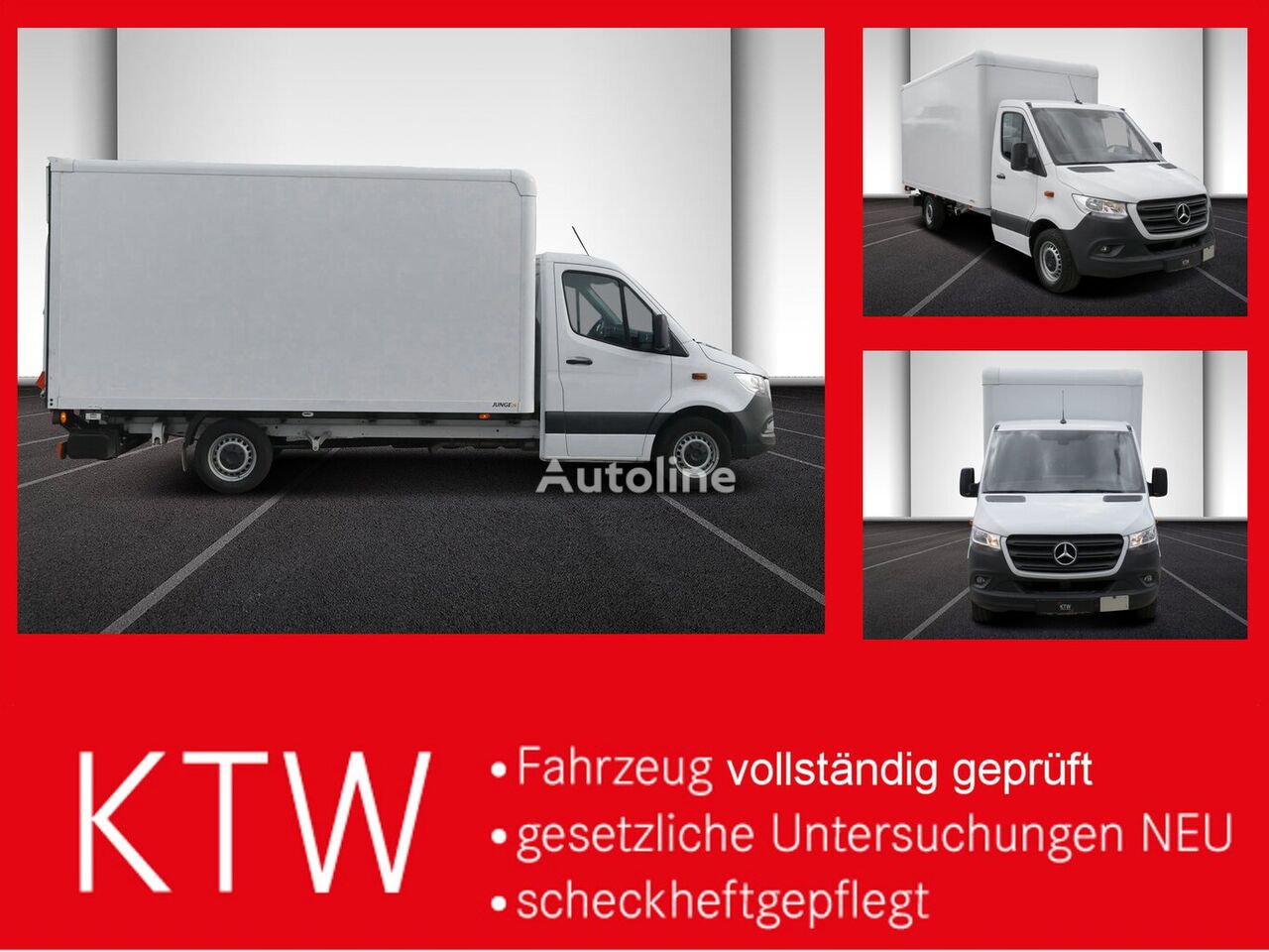 φορτηγό κόφα < 3.5τ Mercedes-Benz Sprinter317CDI Maxi Koffer,LBW,Klima,MBUX