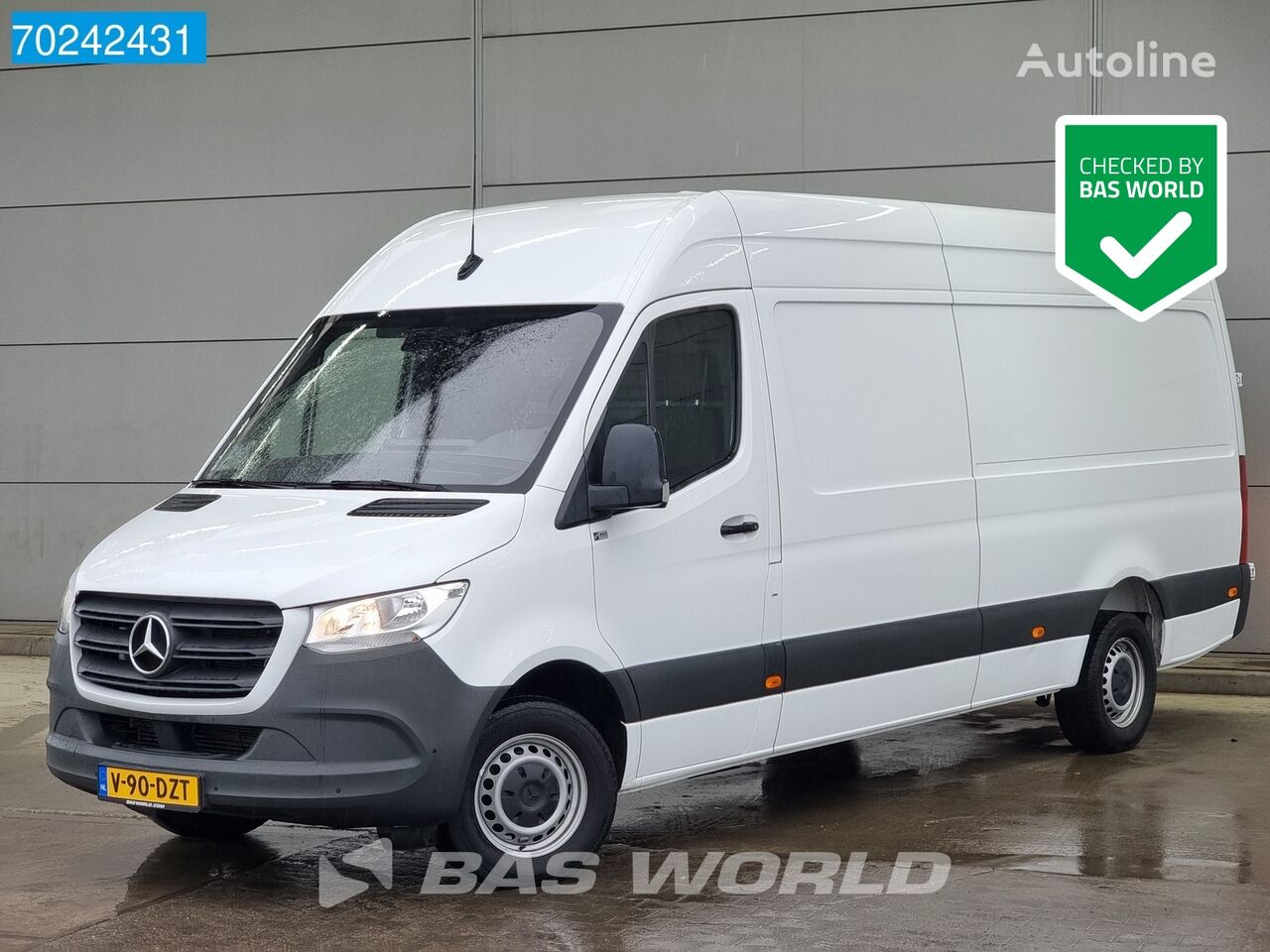 κλούβα Mercedes-Benz Sprinter 319 CDI V6 Automaat L3H2 Camera Airco Cruise Maxi Airco