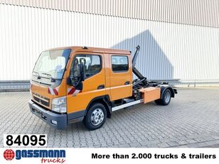 φορτηγό φορτωτής με γάντζο Mitsubishi Fuso Canter Fuso 6C15D 4x2 Doka, City-Abroller