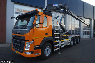 φορτηγό φορτωτής με γάντζο Volvo FM 420 8x2 HMF 26 ton/meter laadkraan