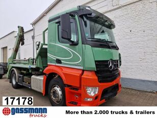 φορτηγό καδοφόρος φορτωτής Mercedes-Benz Antos 1848 L 4x2, Meiller AK 12 MTG Teleskop