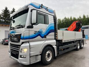 φορτηγό καρότσα MAN TGX 33.540 6x4 Flatbed + crane Palfinger PK 72002 6x4