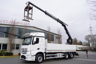 φορτηγό καρότσα Mercedes-Benz Arocs 6×2 2545 Crane HIAB 177 K PRO/HIPRO / steering and lifting