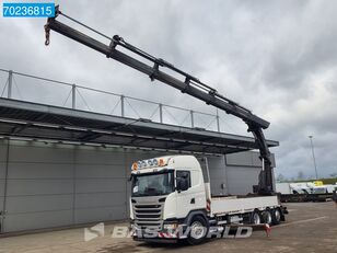 φορτηγό καρότσα Scania G450 8X4 Hiab X-Hipro 548E-6 Retarder Lift+Lenkachse Euro 6