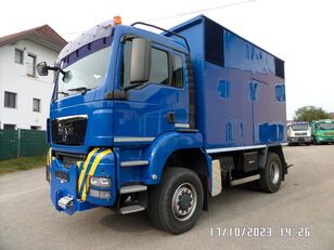 φορτηγό κόφα MAN TGS 18.480 4x4 Stromaggregat 180 KVA Electric generator truck