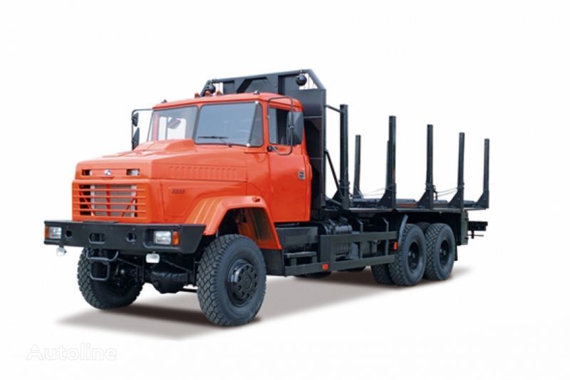 καινούριο φορτηγό μεταφοράς ξυλείας KrAZ 6233M6