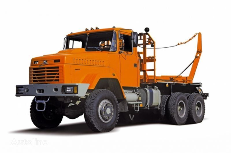 καινούριο φορτηγό μεταφοράς ξυλείας KrAZ 64372 tip 2