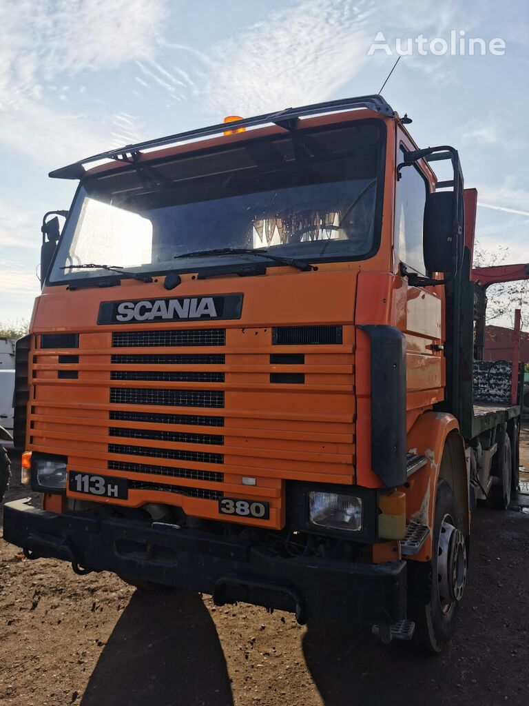 φορτηγό μεταφοράς ξυλείας Scania 113H