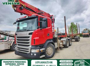 φορτηγό μεταφοράς ξυλείας Scania R480 6x4 EPSILON E250L