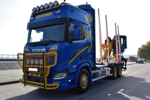 φορτηγό μεταφοράς ξυλείας Scania R580