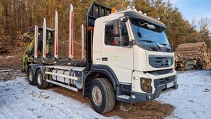 φορτηγό μεταφοράς ξυλείας Volvo FMX 460