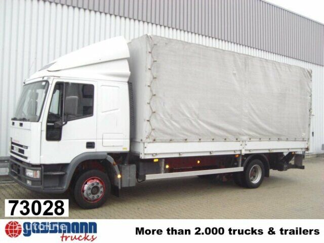 φορτηγό μουσαμάς IVECO EuroCargo 120E24 4x2 Standheizung/NSW/Radio