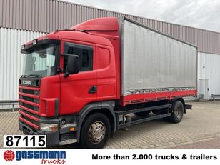 φορτηγό μουσαμάς Scania R144 LB NB 460