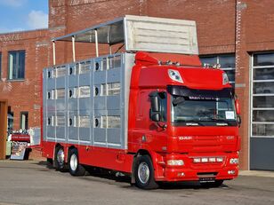 φορτηγό όχημα μεταφοράς ζώων DAF CF 85.410 Spacecab 6x2*4 - Cuppers livestock 3 deck - Water & Ve