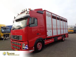 φορτηγό όχημα μεταφοράς ζώων Volvo FH 12.380 + Lift