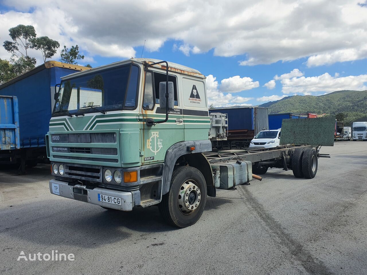 φορτηγό σασί DAF 1900