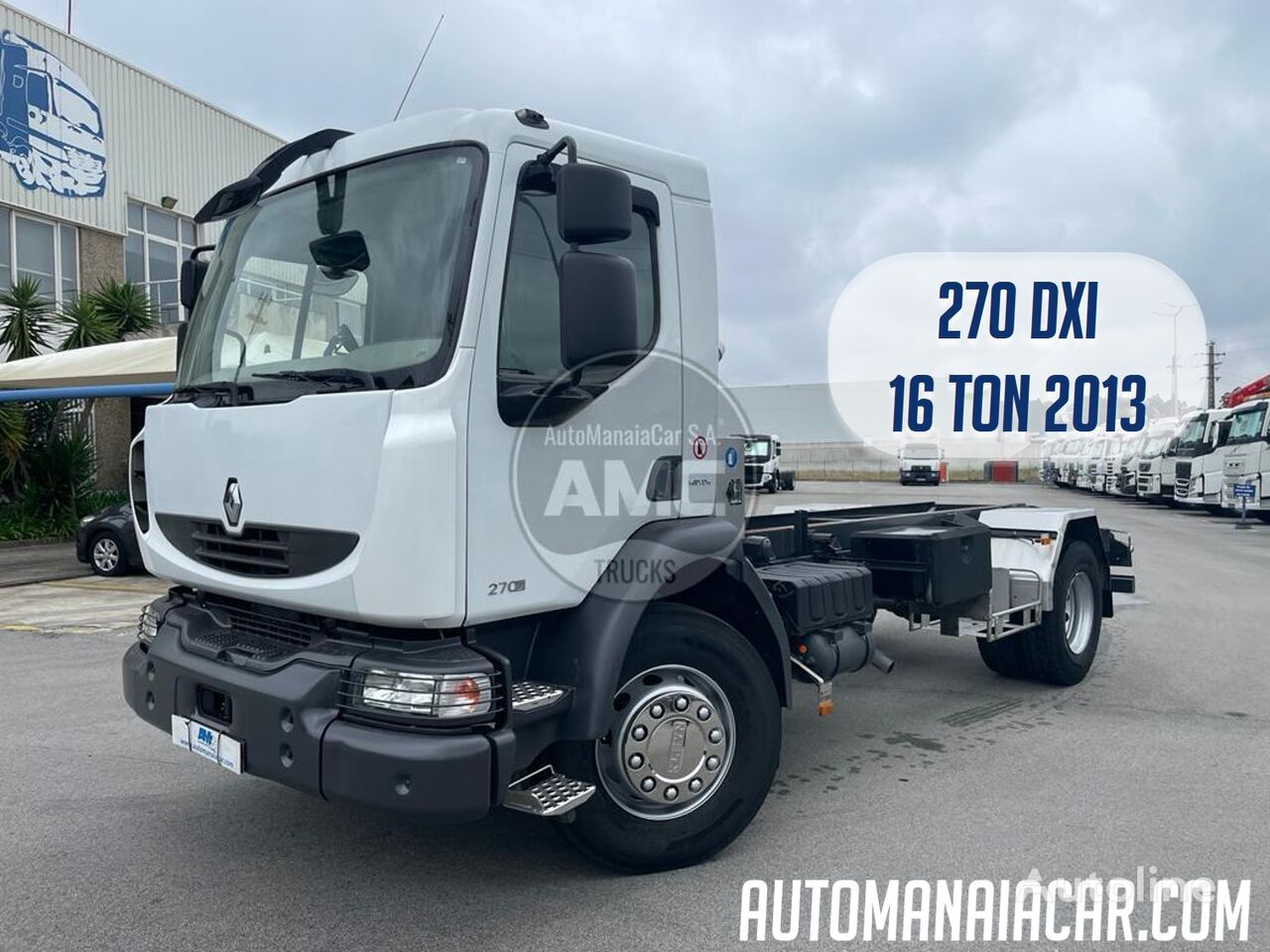 φορτηγό σασί Renault MIDLUM 270 DXI EURO5 4X2 16TON – COM OPÇÃO DE BÁSCULA