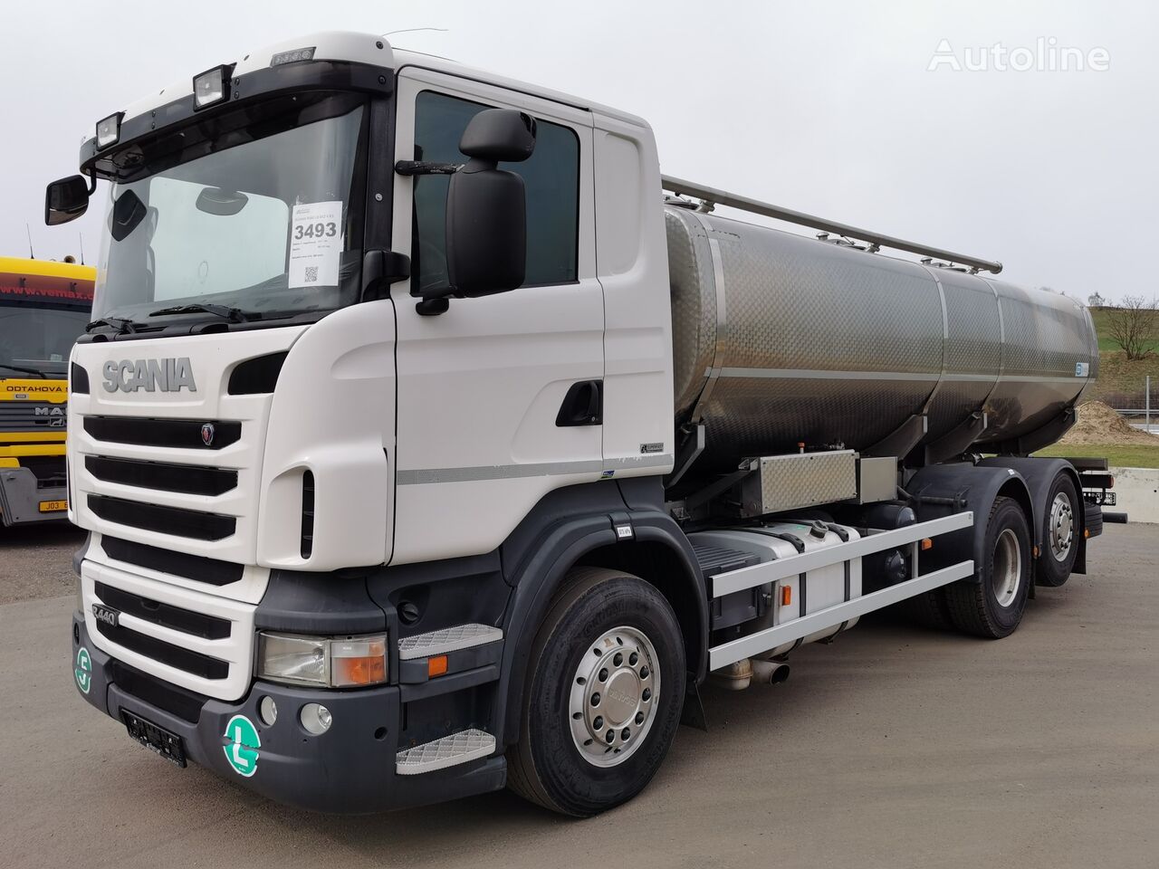 φορτηγό βυτίο μεταφοράς γάλακτος Scania R440 LB