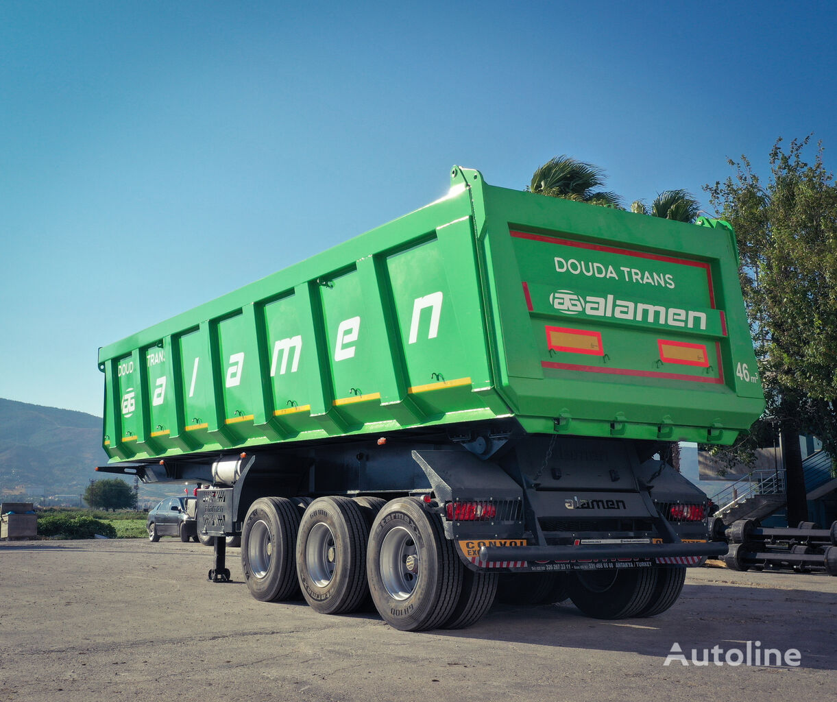 καινούριο ημιρυμουλκούμενο ανατροπής Alamen HARDOX ROCK TIPPER - STEEL TIPPER MODELS - TIPPER