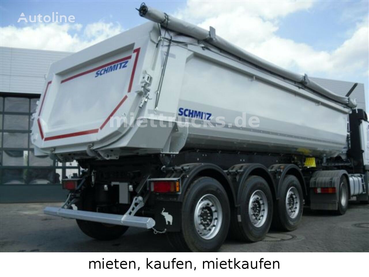καινούριο ημιρυμουλκούμενο ανατροπής Schmitz Cargobull SKI 24 SL 7.2  Mietkauf 499€mtl sofort lieferbar