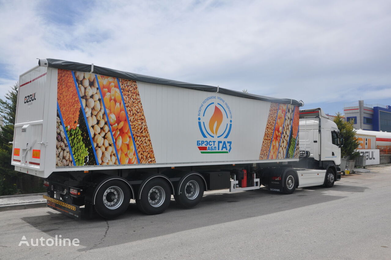 ημιρυμουλκούμενο φορτηγό μεταφοράς σιτηρών Özgül TIPPING TRAILER FOR GRAIN