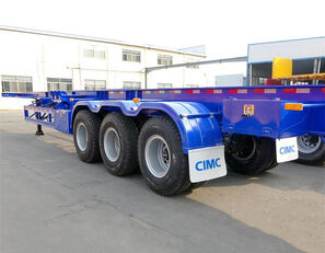 καινούριο ημιρυμουλκούμενο μεταφοράς εμπορευματοκιβωτίων CIMC 40FT Container Chassis | Skeleton Trailer for Sale - Z