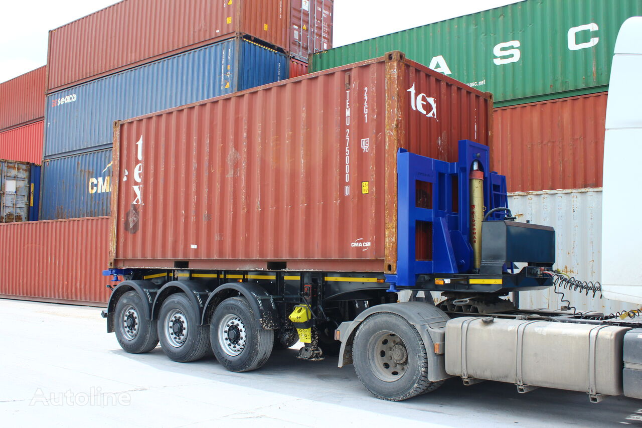 ημιρυμουλκούμενο μεταφοράς εμπορευματοκιβωτίων Emirsan 20 FT TIPPING CONTAINER CARRIER | 2024 EMIRSAN