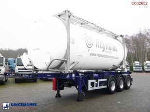ημιρυμουλκούμενο μεταφοράς εμπορευματοκιβωτίων M&G 3-axle container trailer 20-30 ft