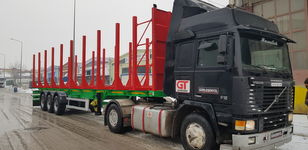 καινούριο ημιρυμουλκούμενο μεταφοράς ξυλείας Gürleşenyıl timber semi trailers
