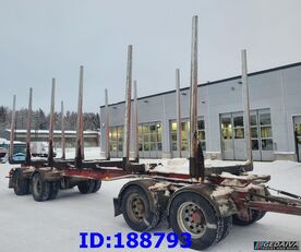ημιρυμουλκούμενο μεταφοράς ξυλείας MALKKI RJ4-10200 - 4 Axles