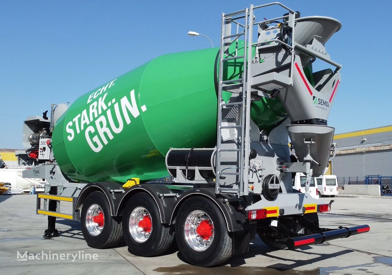 καινούρια μπετονιέρα Semix 12 m³ Semi Trailer Beton Mixer