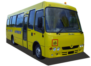 καινούριο σχολικό λεωφορείο Isuzu D093S2