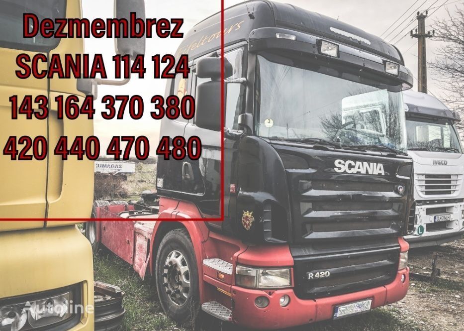 τράκτορας Scania  370 ,420, 440r 470 480 L 112 113 Piese Dezmembrari κατά ανταλλακτικό