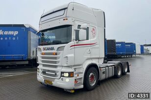 τράκτορας Scania R560 Topline, Euro 5, V8/ Low mileage / Sliding fifth wheel / Ma