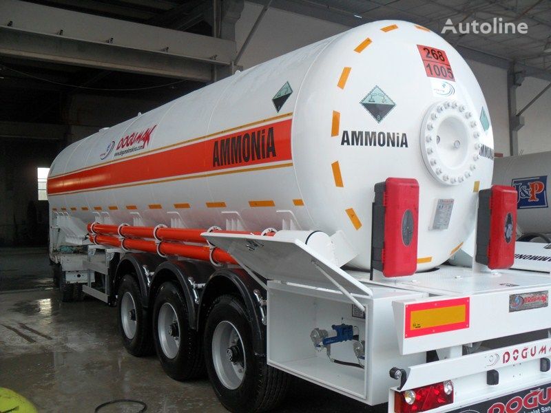 καινούρια δεξαμενή αερίου Doğumak AMMONIA NH3 35M3