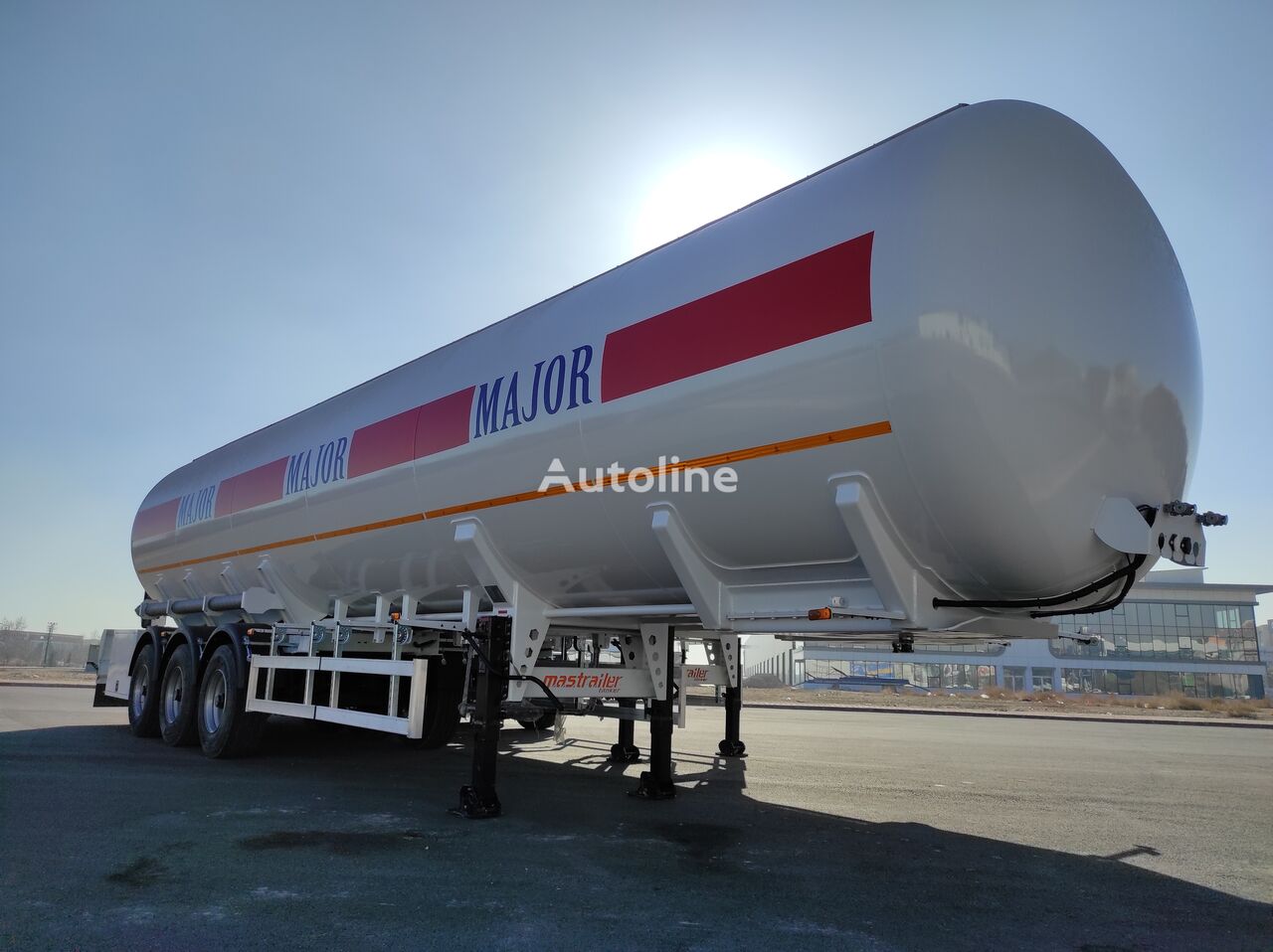 καινούρια δεξαμενή αερίου Mas Trailer Tanker 3 AXLE LPG TANKER SEMI TRAILER FROM MANUFACTURING COMPANY