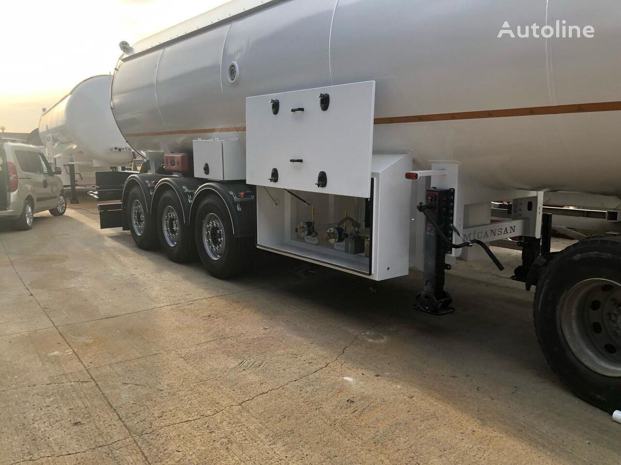 καινούρια δεξαμενή αερίου Micansan READY FOR SHIPMENT 45 M3 LPG GAS TANKER SEMITRAIL